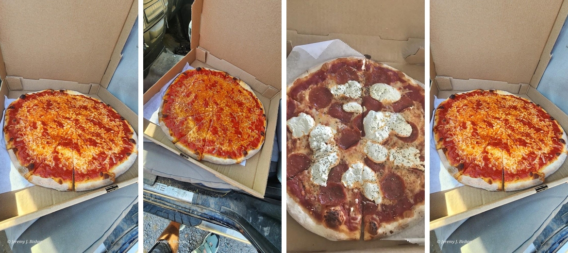 Bernie's Pizza Menu